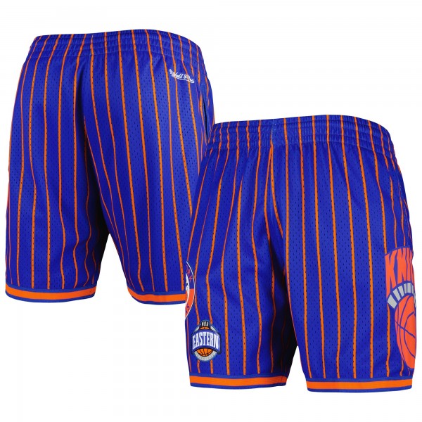 Шорты New York Knicks Mitchell & Ness City Collection Heritage Mesh - Blue
