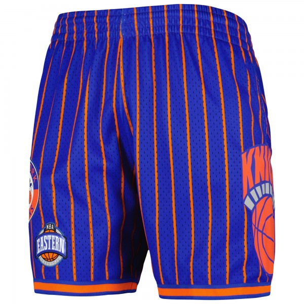 Шорты New York Knicks Mitchell & Ness City Collection Heritage Mesh - Blue