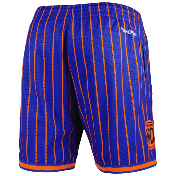 Шорты New York Knicks Mitchell & Ness City Collection Heritage Mesh - Blue