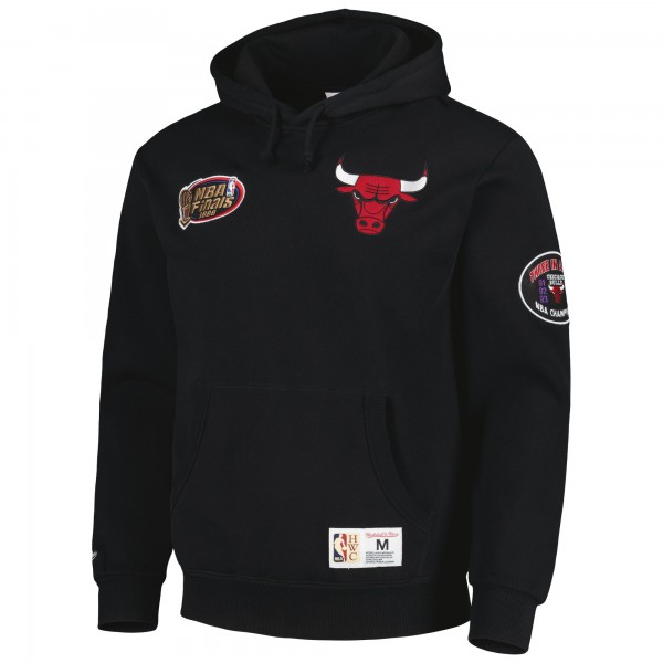Толстовка Chicago Bulls Mitchell & Ness City Collection Heritage - Black
