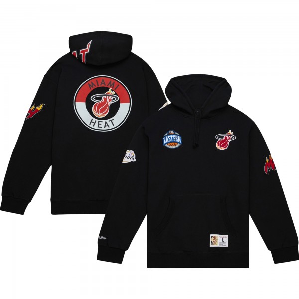 Толстовка Miami Heat Mitchell & Ness Black City Collection Heritage