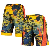 Шорты Golden State Warriors Mitchell & Ness Lunar New Year Swingman - Gold