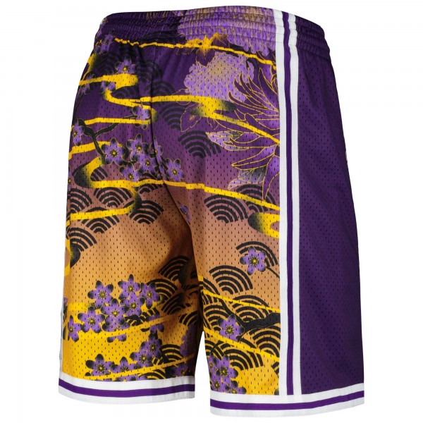 Шорты Los Angeles Lakers Mitchell & Ness Lunar New Year Swingman - Purple