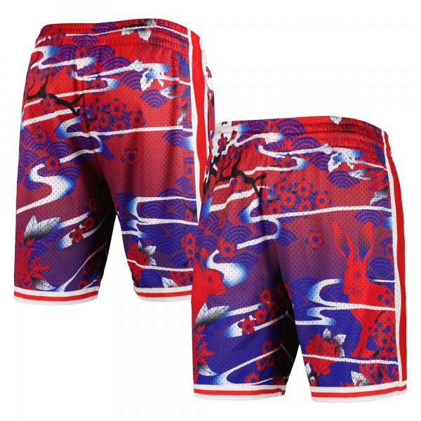Шорты Philadelphia 76ers Mitchell & Ness Lunar New Year Swingman - Red