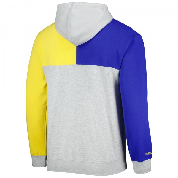 Толстовка Golden State Warriors Mitchell & Ness Tie-Breaker - Heather Gray