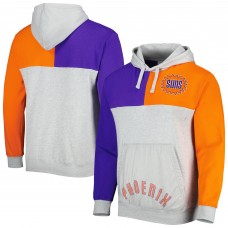 Толстовка Phoenix Suns Mitchell & Ness Tie-Breaker - Heather Gray