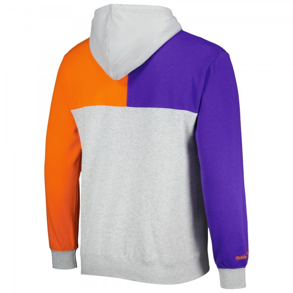 Толстовка Phoenix Suns Mitchell & Ness Tie-Breaker - Heather Gray