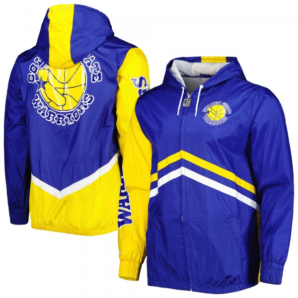 Ветровка на молнии Golden State Warriors Mitchell & Ness Undeniable - Royal