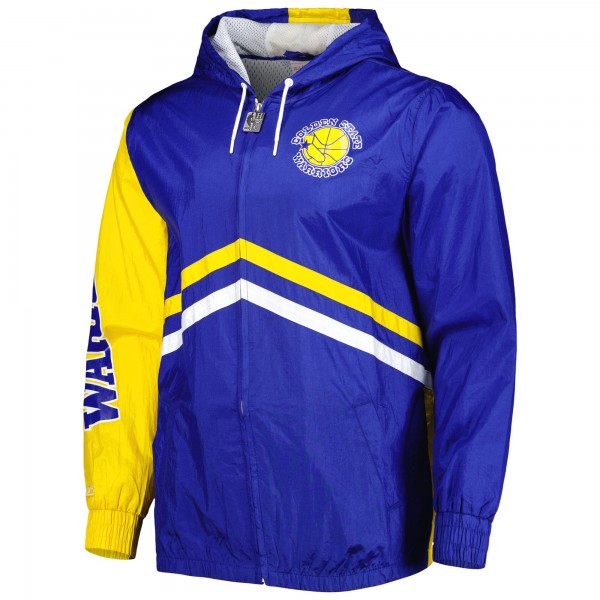 Ветровка на молнии Golden State Warriors Mitchell & Ness Undeniable - Royal