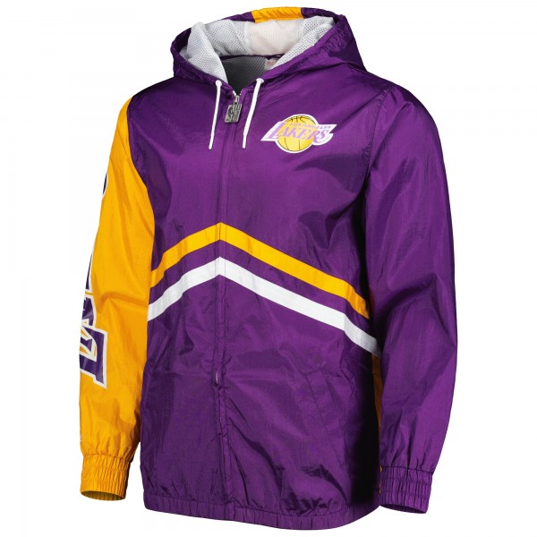 Ветровка на молнии Los Angeles Lakers Mitchell & Ness Undeniable - Purple