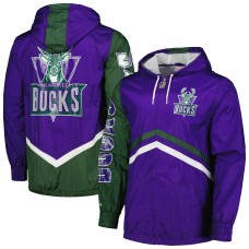 Ветровка на молнии Milwaukee Bucks Mitchell & Ness Undeniable - Purple