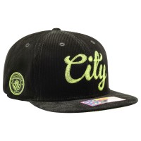 Бейсболка Manchester City Plush - Black