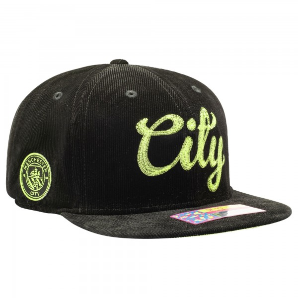 Бейсболка Manchester City Plush - Black