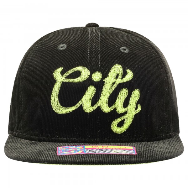 Бейсболка Manchester City Plush - Black