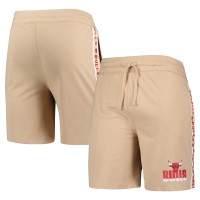 Шорты Chicago Bulls Concepts Sport Tan Team Stripe