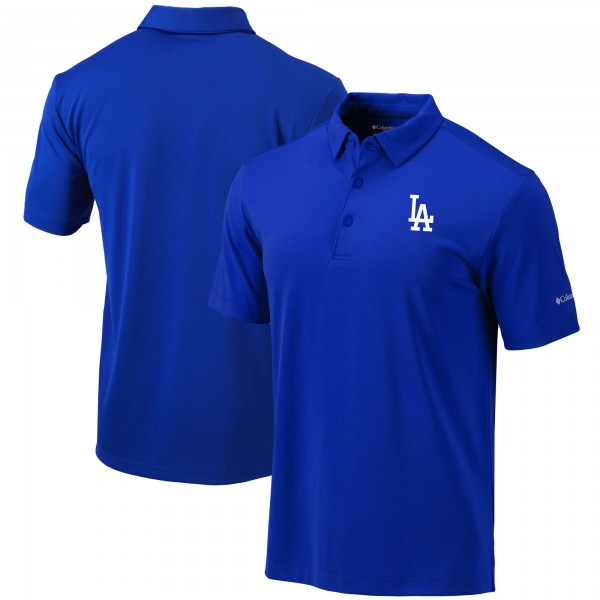 Los Angeles Dodgers Columbia Royal Omni-Wick Drive Polo