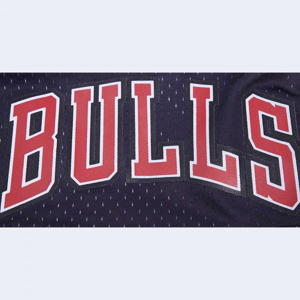 Шорты Chicago Bulls Pro Standard Black/Red Ombre Mesh