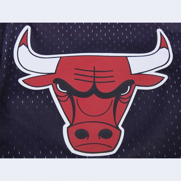Шорты Chicago Bulls Pro Standard Black/Red Ombre Mesh
