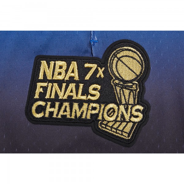 Шорты Golden State Warriors Pro Standard Ombre Mesh - Royal/Black