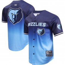 Рубашка с коротким рукавом Memphis Grizzlies Pro Standard Ombre Mesh - Navy/Light Blue