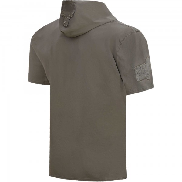 Футболка с капюшоном Chicago Bulls Pro Standard Neutrals - Gray