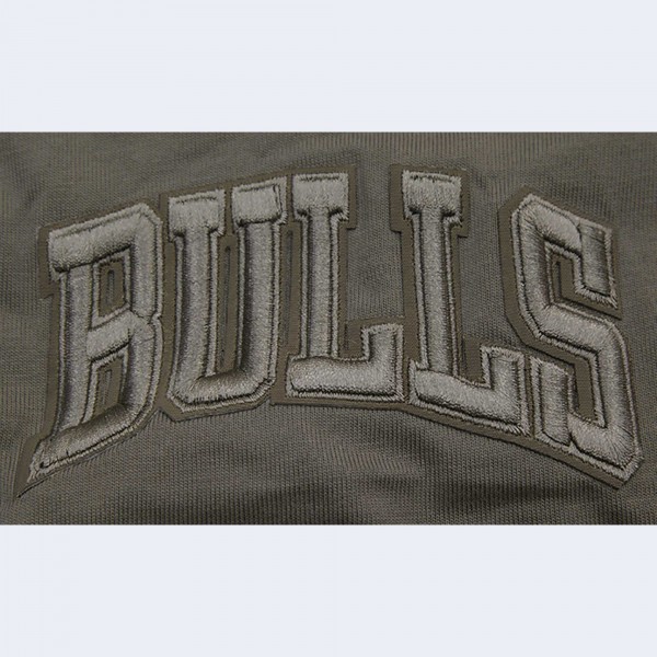 Футболка с капюшоном Chicago Bulls Pro Standard Neutrals - Gray