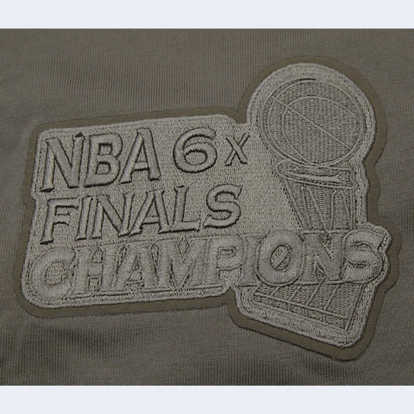 Футболка с капюшоном Chicago Bulls Pro Standard Neutrals - Gray