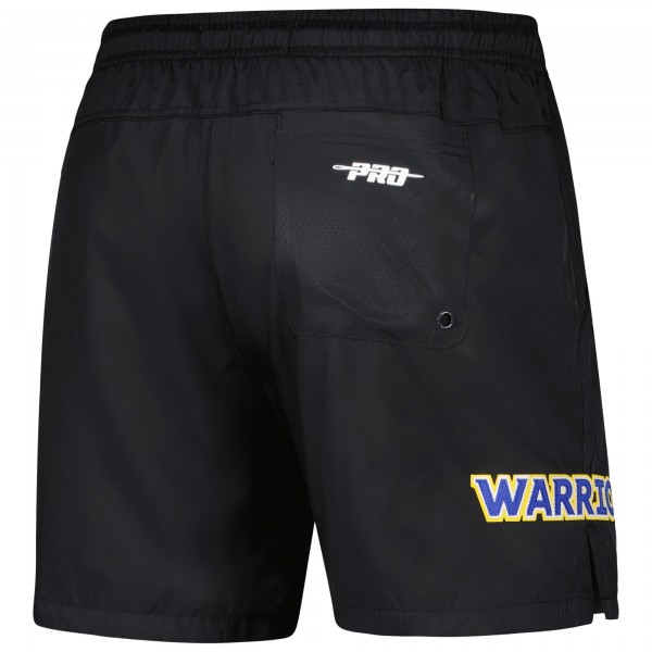Golden State Warriors Pro Standard Black Classics Woven Shorts