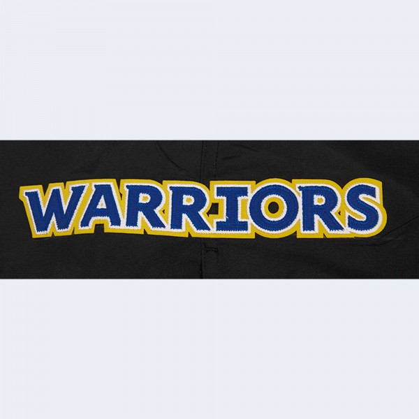Golden State Warriors Pro Standard Black Classics Woven Shorts
