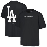 Los Angeles Dodgers PLEASURES Black Ballpark T-Shirt