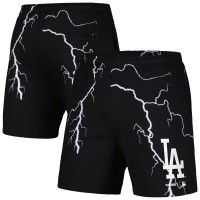 Шорты Los Angeles Dodgers PLEASURES Black Lightning