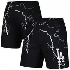 Los Angeles Dodgers PLEASURES Black Lightning Shorts