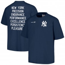New York Yankees PLEASURES Navy Precision T-Shirt