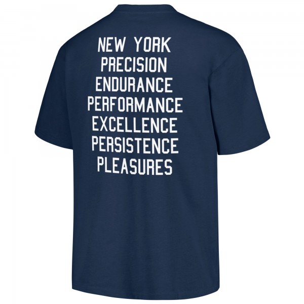 New York Yankees PLEASURES Navy Precision T-Shirt