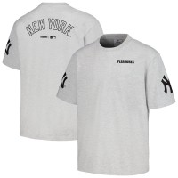New York Yankees PLEASURES Gray Team T-Shirt