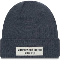 Шапка Manchester United New Era Polyana Cuffed Knit - Gray