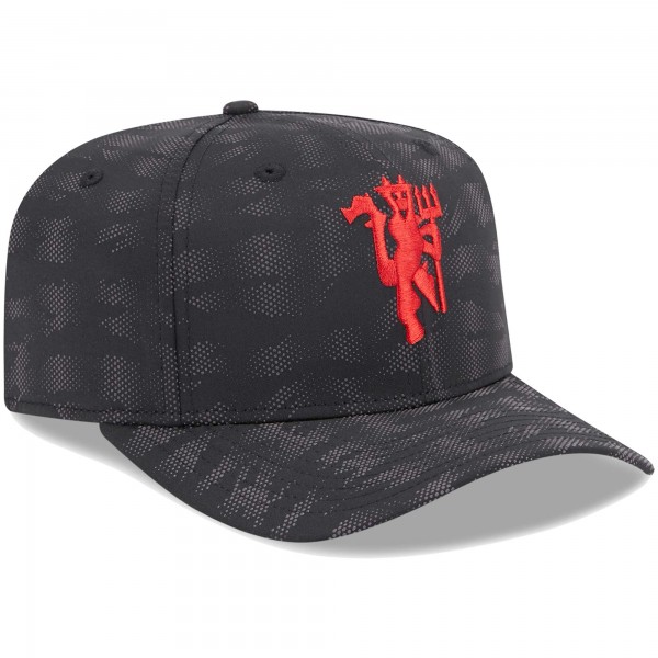 Бейсболка Manchester United New Era Reflective Camo 9FIFTY Stretch-Snap - Black