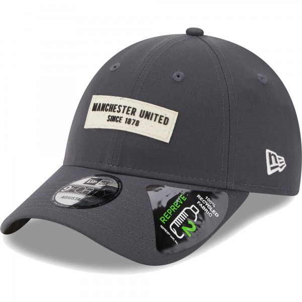 Бейсболка Manchester United New Era Repreve 9FORTY - Gray