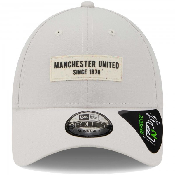 Бейсболка Manchester United New Era Repreve 9FORTY - Tan