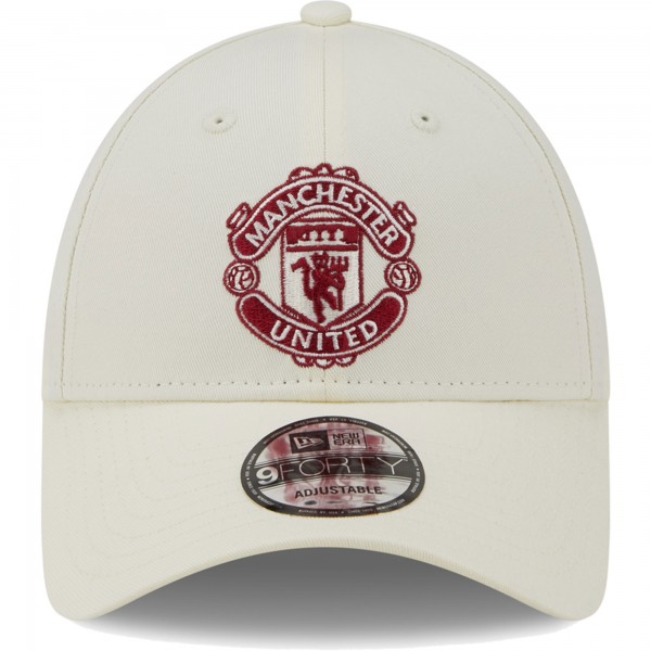 Бейсболка Manchester United New Era Seasonal 9FORTY - Cream