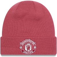 Шапка Manchester United New Era Seasonal Cuffed Knit - Pink