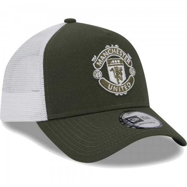 Бейсболка Manchester United New Era Seasonal E-Frame Trucker - Green