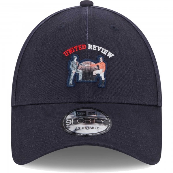 Бейсболка Manchester United New Era United Review 9FORTY - Navy