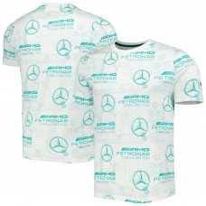 Футболка Mercedes-AMG Petronas F1 Team Puma Allover Print - White