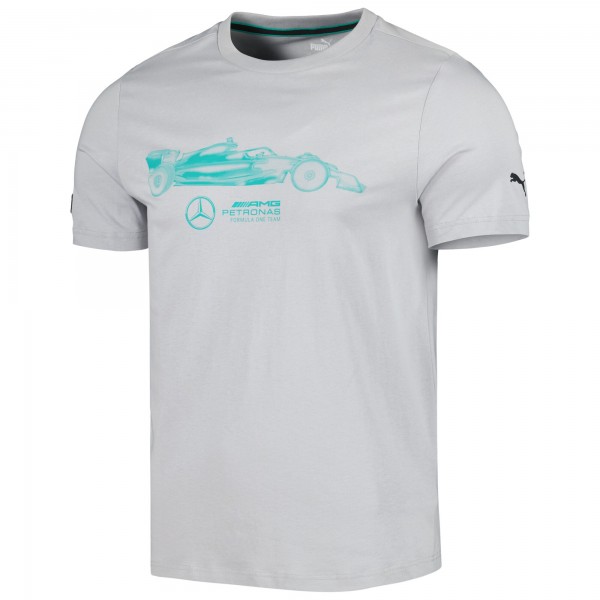 Футболка Mercedes-AMG Petronas F1 Team Puma 2023 Car - Silver