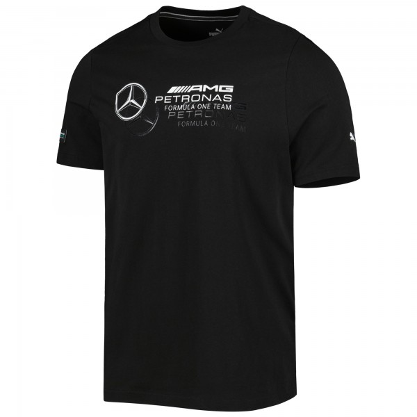 Футболка Mercedes-AMG Petronas F1 Team Puma 2023 Logo - Black