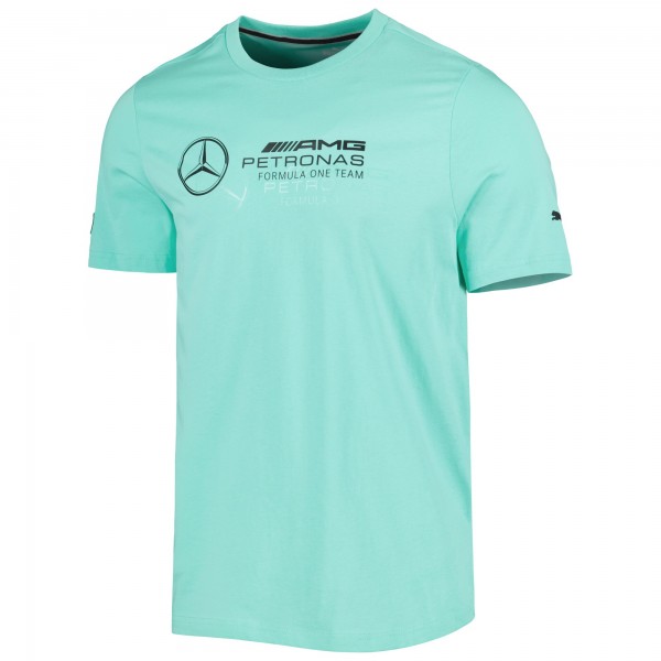 Футболка Mercedes-AMG Petronas F1 Team Puma 2023 Logo - Mint