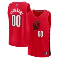 Игровая форма  Portland Trail Blazers 2022/23 Fast Break Custom Replica - Red - Statement Edition