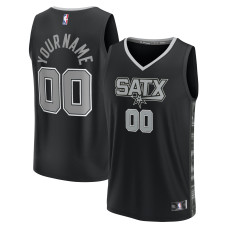 Именная джерси San Antonio Spurs Fanatics Black Fast Break Replica - Statement Edition