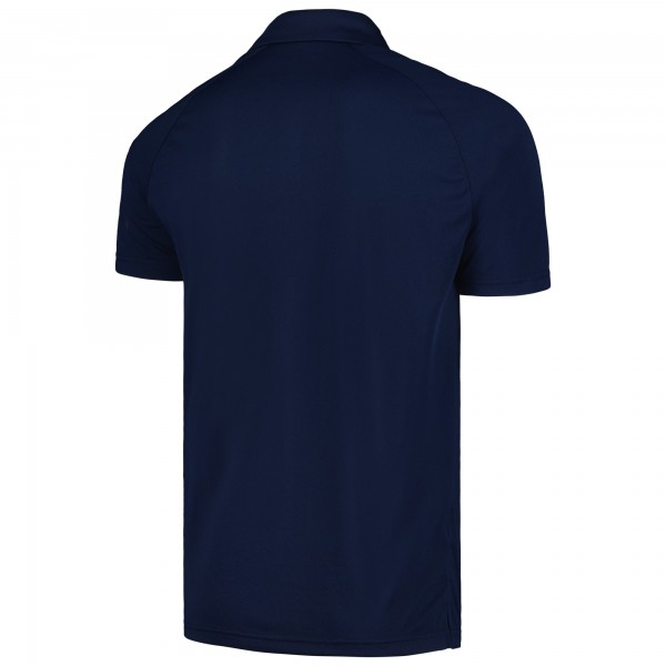 New York Yankees Levelwear Navy Sector Batter Up Raglan Polo